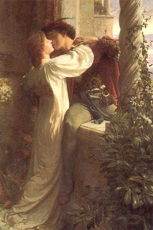 Sir Frank Dicksee Romeo and Juliet Spain oil painting art